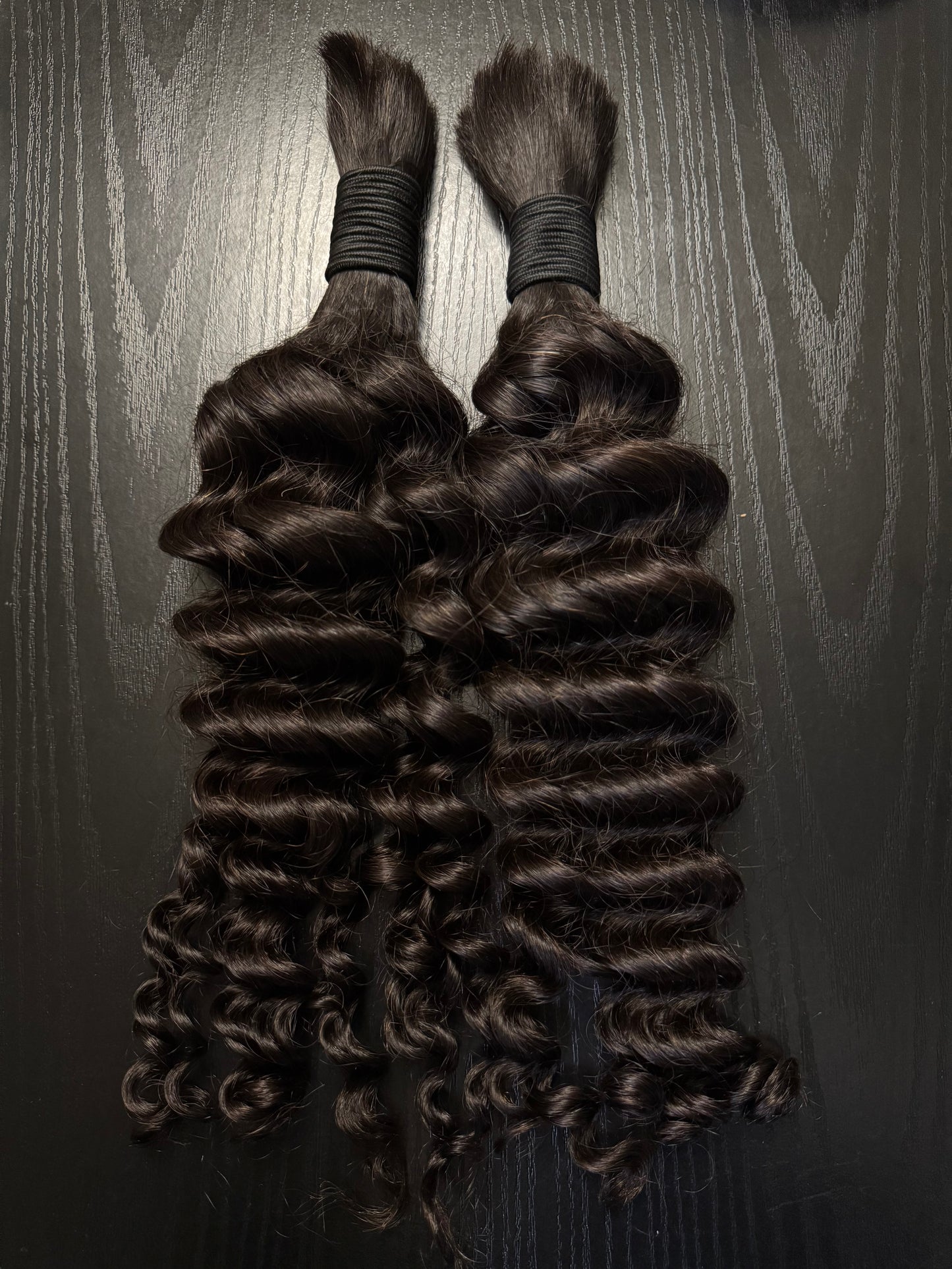 Deep Wave Bulk Human Hair Extensions for Braiding 100g