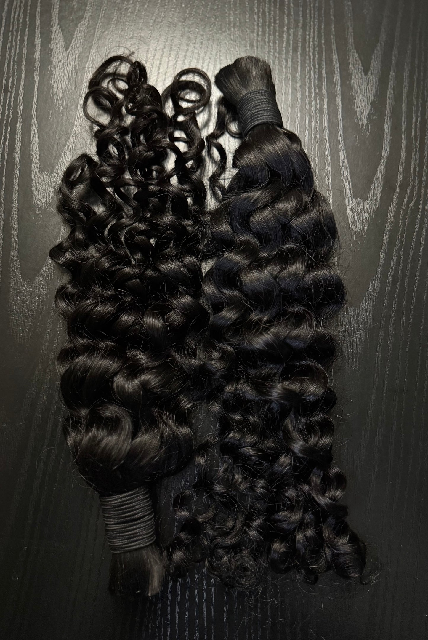 Italian Curly Bulk Human Hair Extensions for Braiding 100g