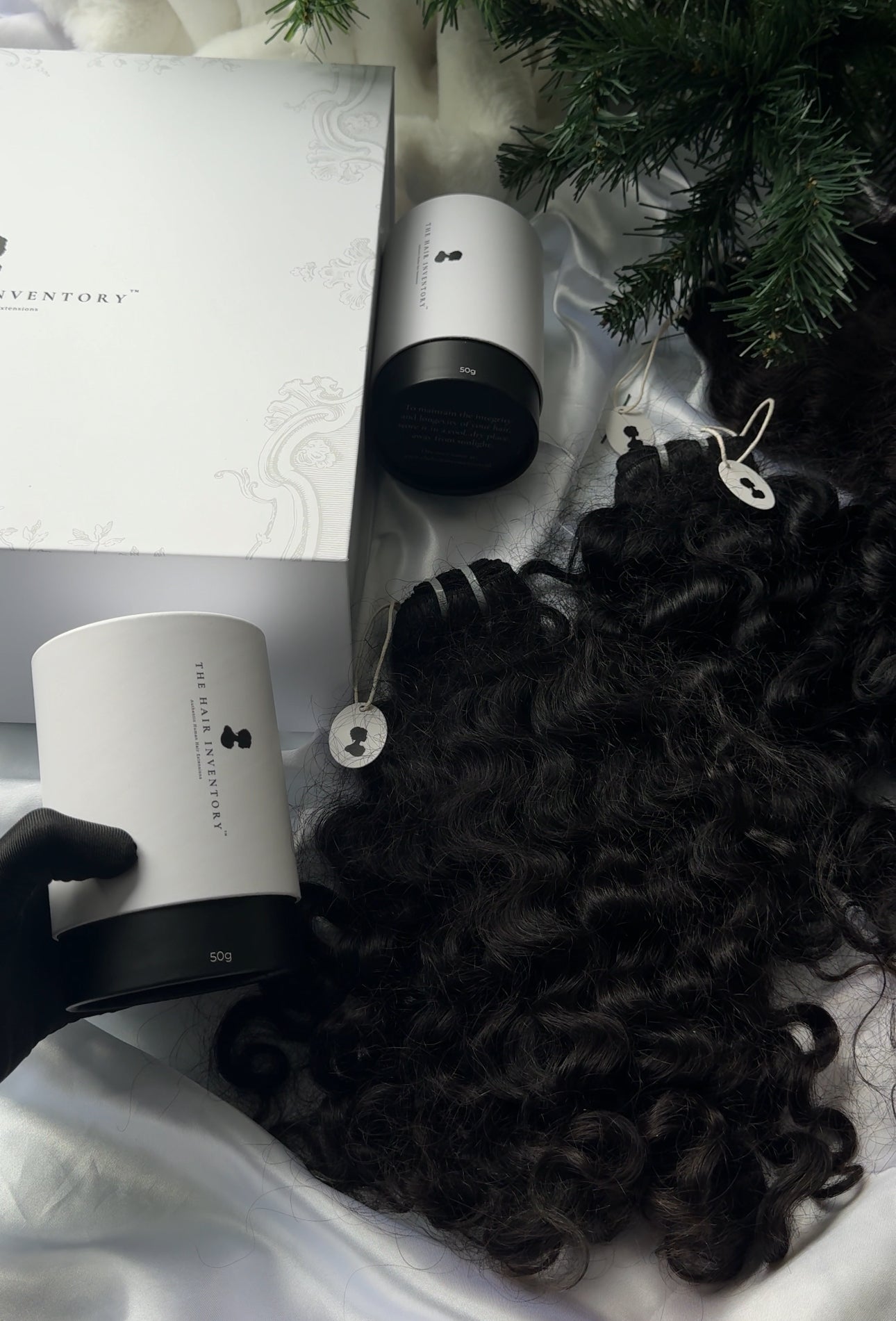 The Elegant Box - Hair Extension Gift Set