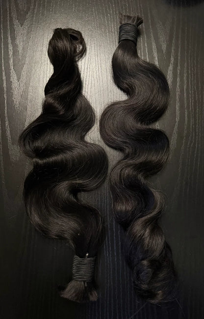 Body Wave Bulk Human Hair Extensions for Braiding 100g